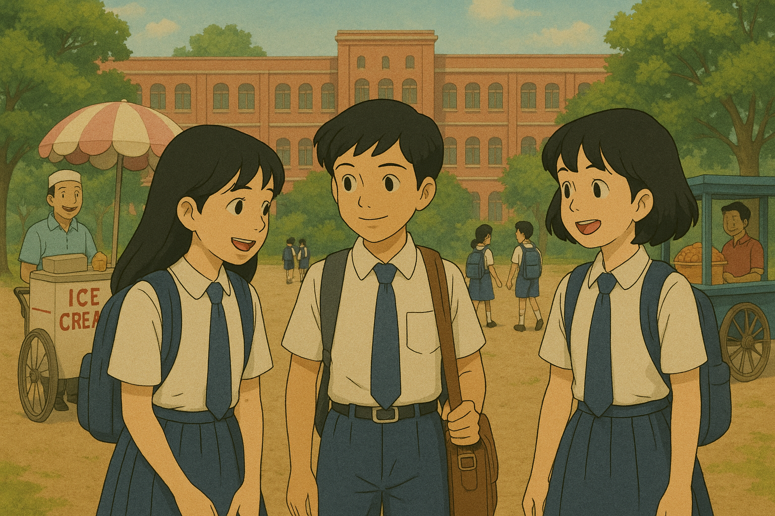 Thread-5 School Days and Ankur